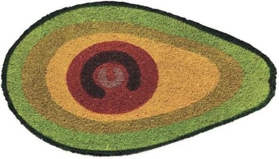 Fisura Deurmat Avocado 40 X 70 Cm Kokosvezel/pvc Groen