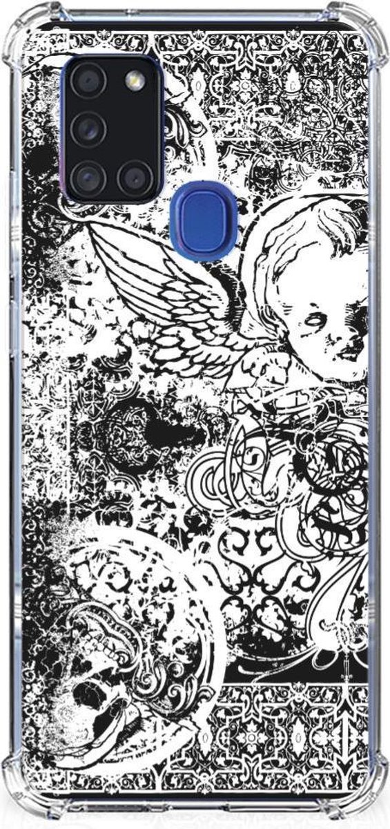 Extreme Case Samsung Galaxy A21s Skulls Angel