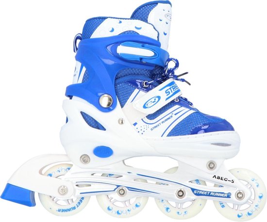 Roller Laubr - Taille 31-34 - Bleu / Blanc - Abec 5 - Skate | bol.com