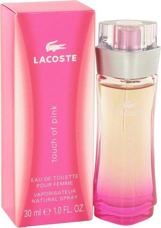 Lacoste Touch of Pink - Eau de toilette voor vrouwen met bloemige noten - 30 ml