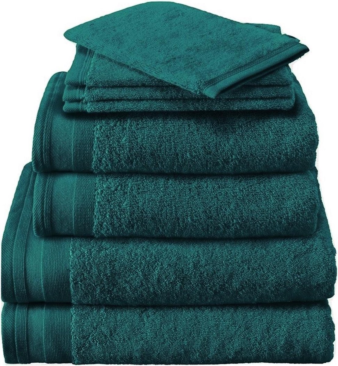 De Witte Lietaer excellence badkanddoek pine green 70/140cm