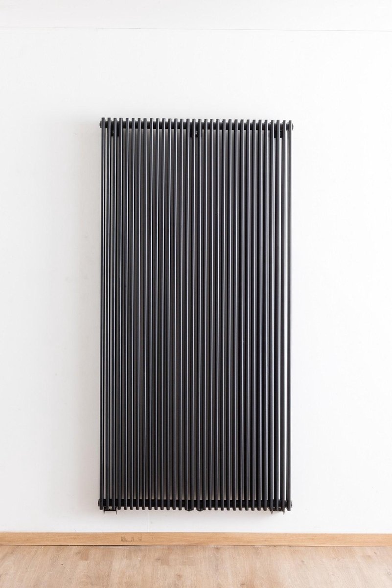 Sanifun design radiator Kyra 1800 x 900 Zwart Dubbele