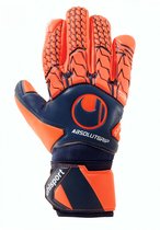 Uhlsport Next Level Absolutgrip Hn Keepershandschoenen - Fluo Oranje / Marine | Maat: 10