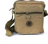 Massi Miliano Reistas  Unisex Crinkle-Nylon Khaki/Beige ( KP0101-30 )