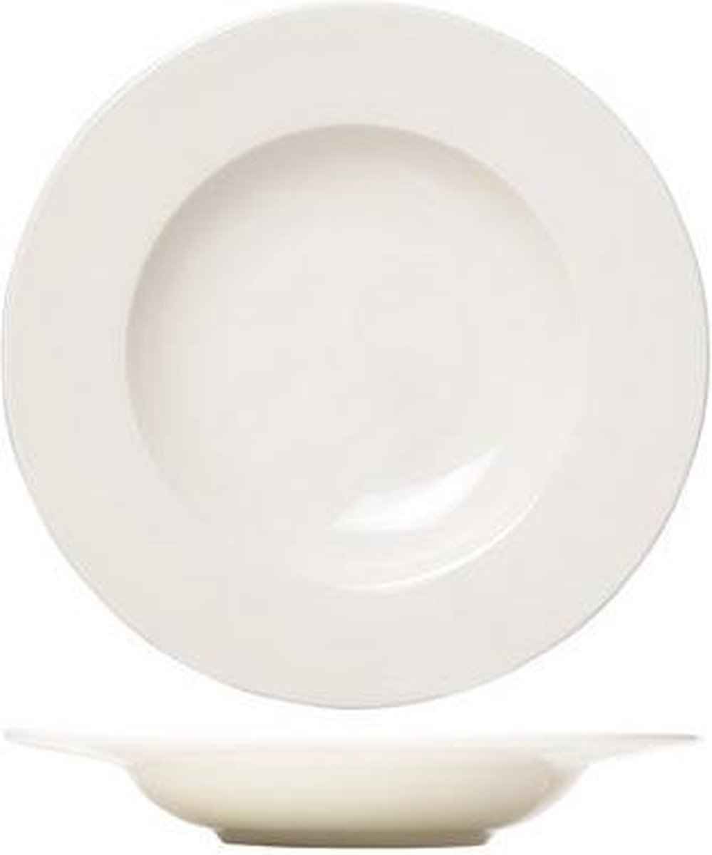 Buffet Rd Diep Bord D26cm (set van 6)