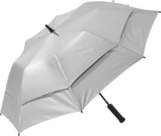 Coolibar UV paraplu - Zilver Onesize | bol.com