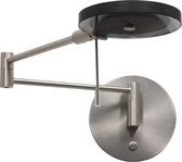 Wandlamp Steinhauer Turound LED - Staal