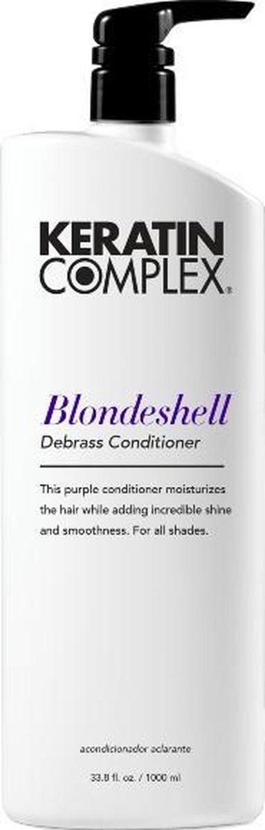 Keratin Complex Blondeshell Debrass Conditioner - 1 liter - vrouwen - Voor - 1000 ml - vrouwen - Voor - Conditioner voor ieder haartype