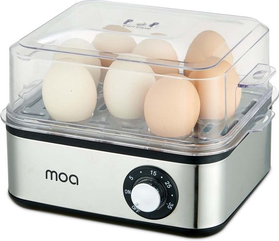 MOA Elektrische eierkoker voor 8 eieren