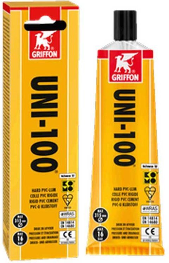 Radioactief gemakkelijk hun Griffon Uni-100 Hard PVC-lijm 125ml | bol.com