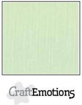 CraftEmotions linnenkarton 100 vel groen Bulk LC-09 30,5x30,5cm 250gr
