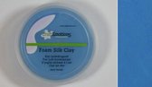 CraftEmotions Silk foam clay - blauw 28gr Air dry