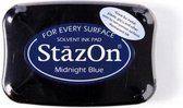 SZ-62 Stazon sneldrogend stempelkussen Midnight Blue blauw