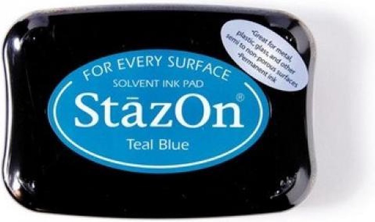 Tsukineko Stazon Stempelkussen, donkergrijs, grijs