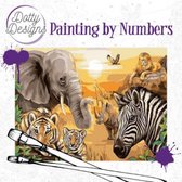 Dotty Design Painting by Numbers - Safari
