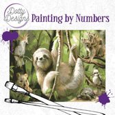 Dotty Design Painting by Numbers - Sloth