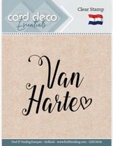 Card Deco Essentials - Clear Stamps - Van Harte