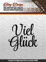 Amy Design - Viel Gluck - Tekst Stempel