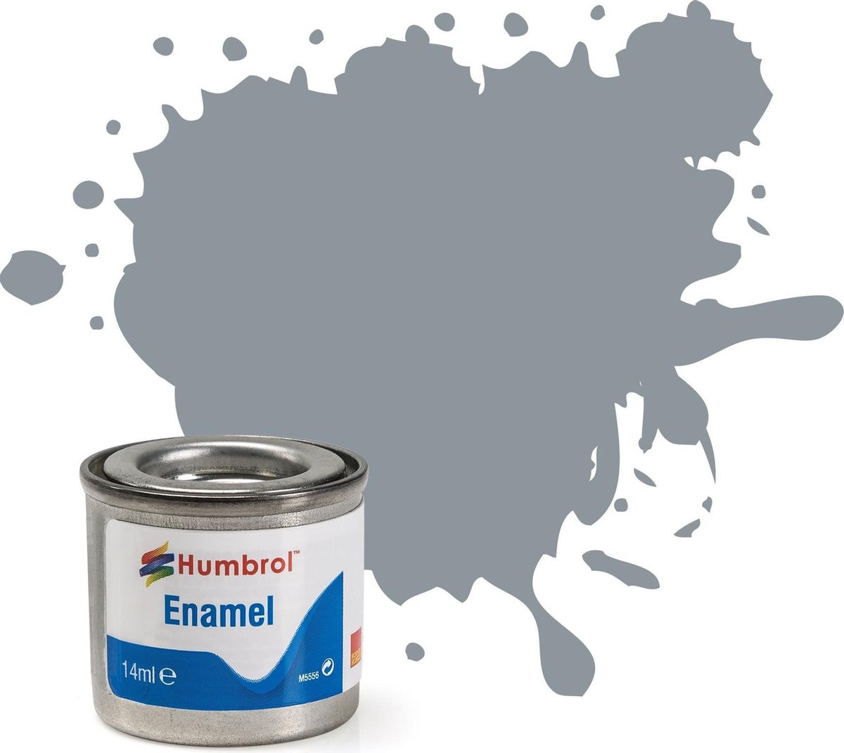 Humbrol #140 Gull Grey - Matt - Enamel Verf potje