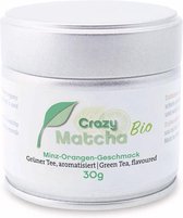 Matcha Mint Sinaasappel Thee - Matcha Thee - China - Losse thee - 30 gram