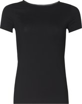 Oroblu Perfect Line - T-Shirt Short Sleeve - Kleur Zwart - Maat XS