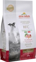 Almo Nature - Hond HFC Adult brokken voor kleine honden - kip, zalm of varkensvlees - 1,2kg, 300gr - Varkensvlees, Gewicht: 1,2kg