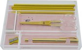 Classy & Sassy - Giftbox - Accessoires de bureau - Avec ciseaux, 3 crayons, taille-crayon et stylo - K-PM00440076