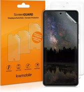 kwmobile 3x screenprotectors geschikt voor Samsung Galaxy A52 / A52 5G / A52s 5G - beschermende folie voor smartphone