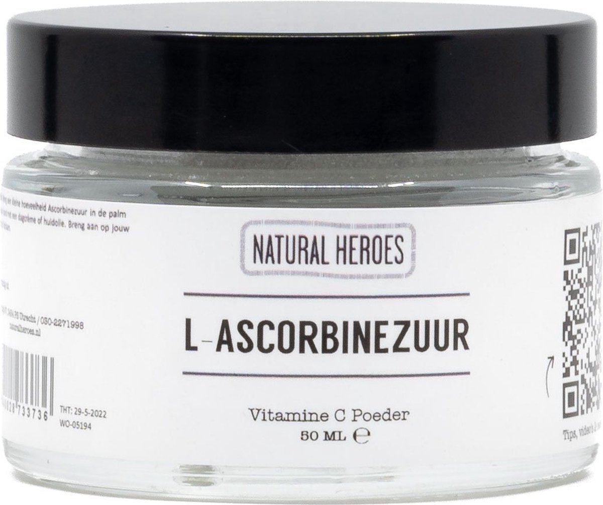 L-Ascorbinezuur 100% - (Vitamine C Poeder) 50 ml