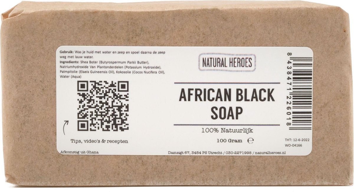 African Black Soap (100% natuurlijk) 100 gram | bol.com