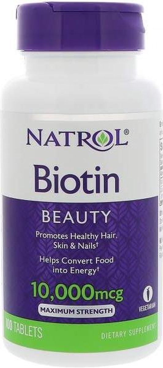 Natrol Biotin 10.000mcg - Maximum Strength