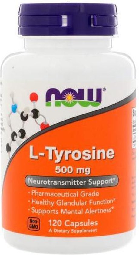 NOW Foods - L-Tyrosine 500mg - 120 capsules