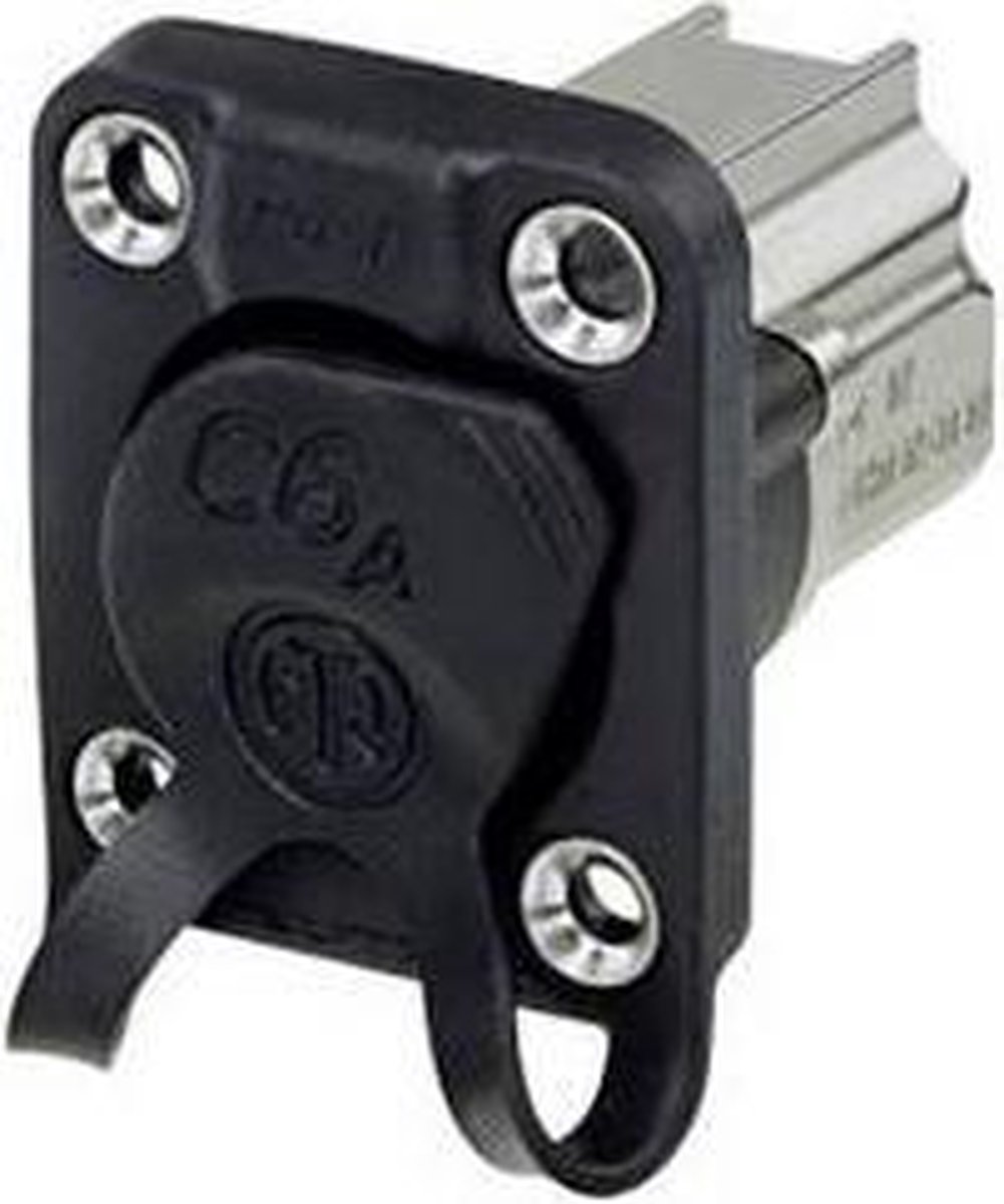 Neutrik Doorvoer-inbouwbus NE8FDX-P6-W Bus, inbouw Aantal polen (sensoren) 8P8C Zwart 1 stuk(s)