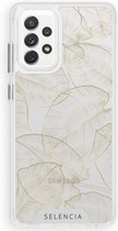 Selencia Hoesje Geschikt voor Samsung Galaxy A72 Hoesje - Selencia Zarya Fashion Extra Beschermende Backcover - transparant