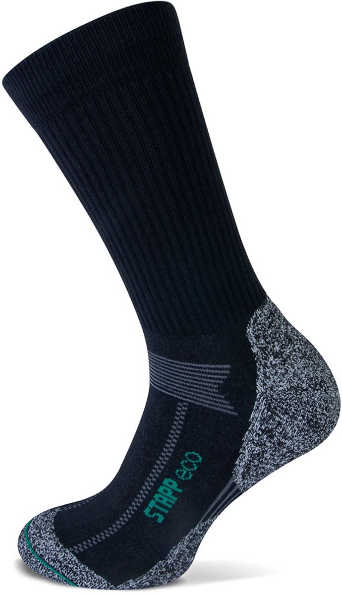 STAPP - 3-Pack - Boston Eco Werksokken - All Season - Naadloos - Heren / Dames - zwart - 47-50 - 27200