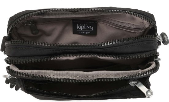 kipling Sac à épaule bandoulière Sac banane Basic Abanu Multi Convertible Crossbody Black Noir
