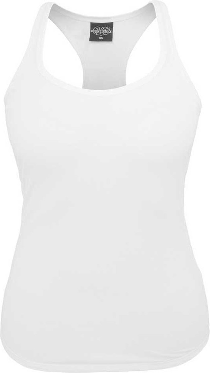 Urban Classics Jersey Mouwloze top XL Wit