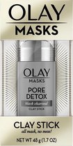 Olay Masks Pore Detox Black Charcoal Clay Stick 48g