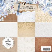 Studio Light • Paper pad Pattern Paper Celebrate new beginnings nr.160