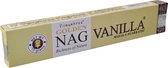 Wierookstokjes Golden Nag Vanilla (los pakje van 15 gram)