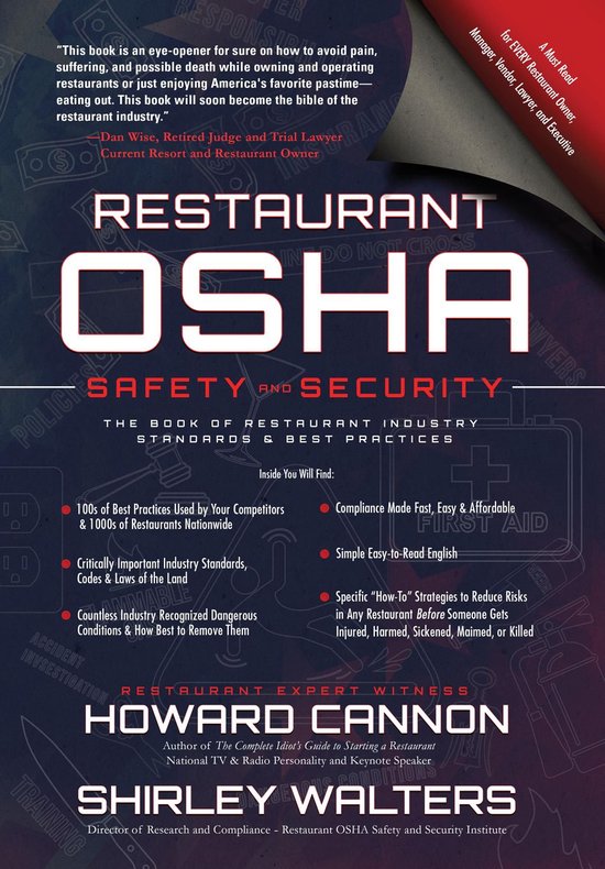 Restaurant OSHA Safety and Security 1 - Restaurant OSHA Safe ... - cover