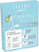 Talika Instant Beauty Kit - Gezichtsverzorging Geschenkset - Voordeelset gezichtsmasker en oogmasker - 4 Stuks