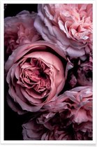 JUNIQE - Poster Vintage Pink -20x30 /Roze