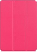 Shop4 - iPad Pro 12.9 (2021) Hoes - Smart Book Case Roze