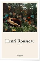 JUNIQE - Poster Rousseau - Le Rêve (De Droom, 1910) -60x90 /Groen