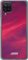 6F hoesje - geschikt voor Samsung Galaxy A12 - Transparant TPU Case - Red Skyline #ffffff