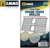 King Tiger engine cover grilles - Scale 1/35 - Ammo by Mig Jimenez - A.MIG-8082