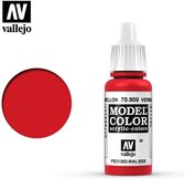 Vallejo 70909 Model Color Vermillion - Acryl Verf flesje