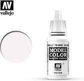 Vallejo 70842 Model Color White - Gloss - Acryl Verf flesje