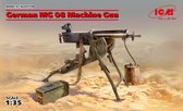 1:35 ICM 35710 German MG08 Machine Gun Plastic kit